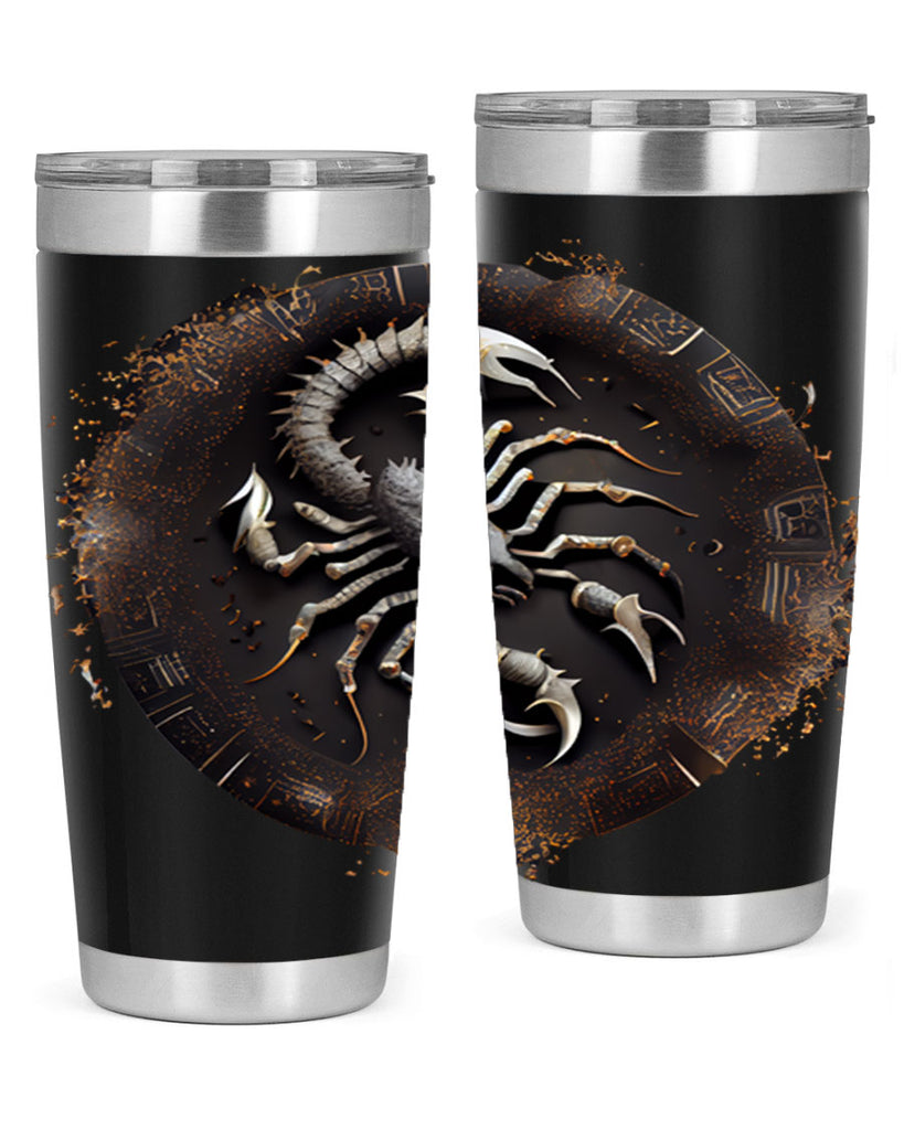 Scorpius 467#- zodiac- Tumbler
