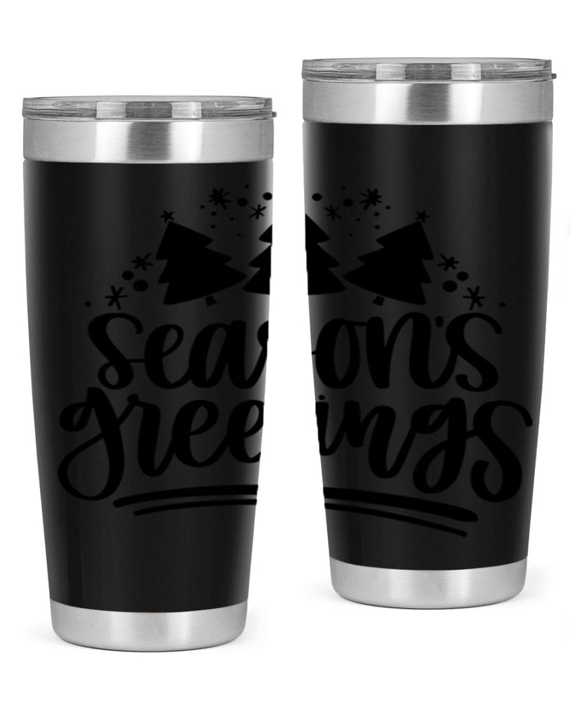 Seasons Greetings345#- winter- Tumbler