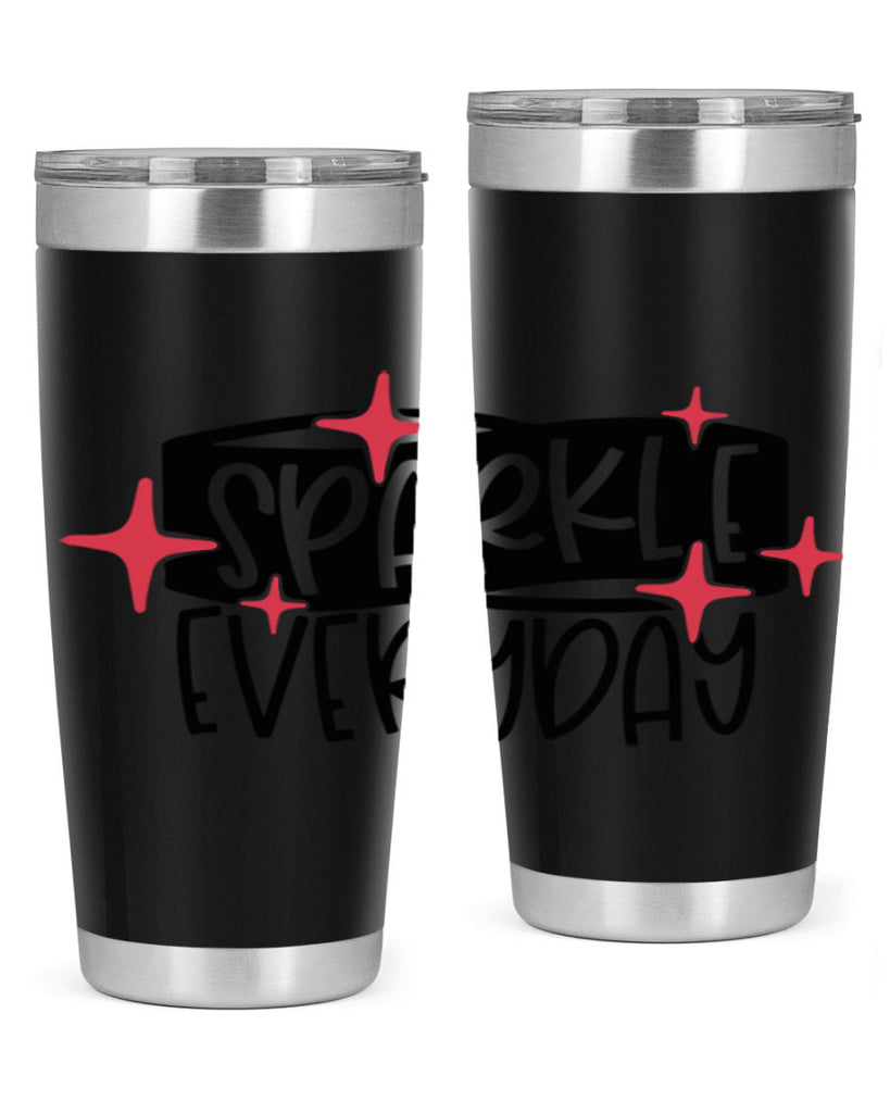 Sparkle Everyday Style 20#- make up- Tumbler