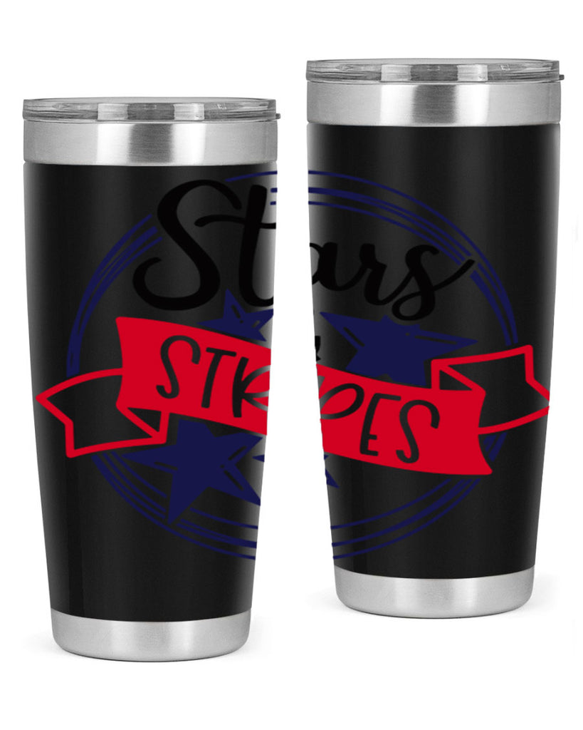 Stars StripeS Style 174#- Fourt Of July- Tumbler