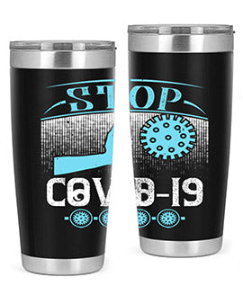 Stop covid Style 22#- corona virus- Tumbler