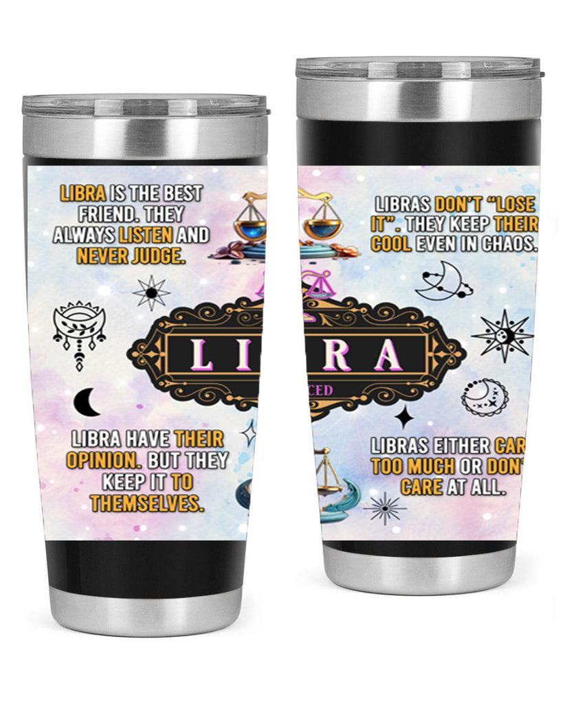 StraightLibra 474#- zodiac- Tumbler