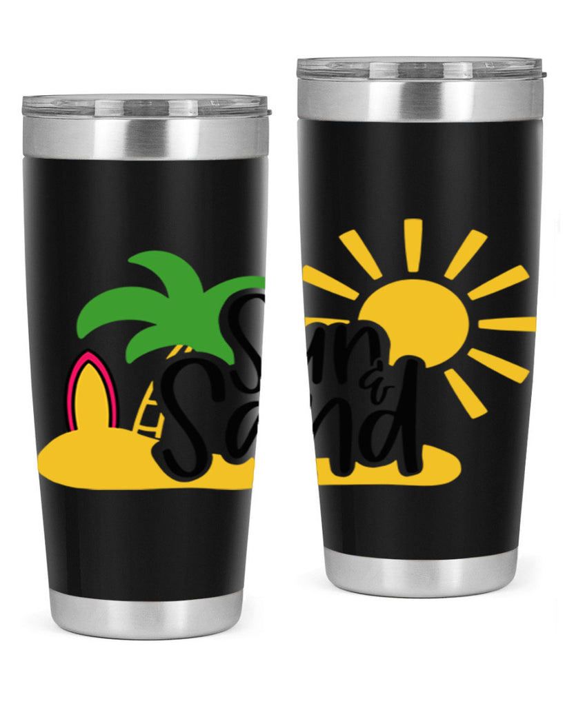 Sun Sand Style 17#- summer- Tumbler