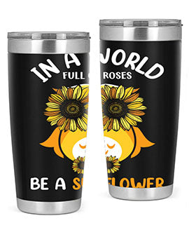Sunflower Owl In A World A TurtleRabbit 18#- owl- Tumblers