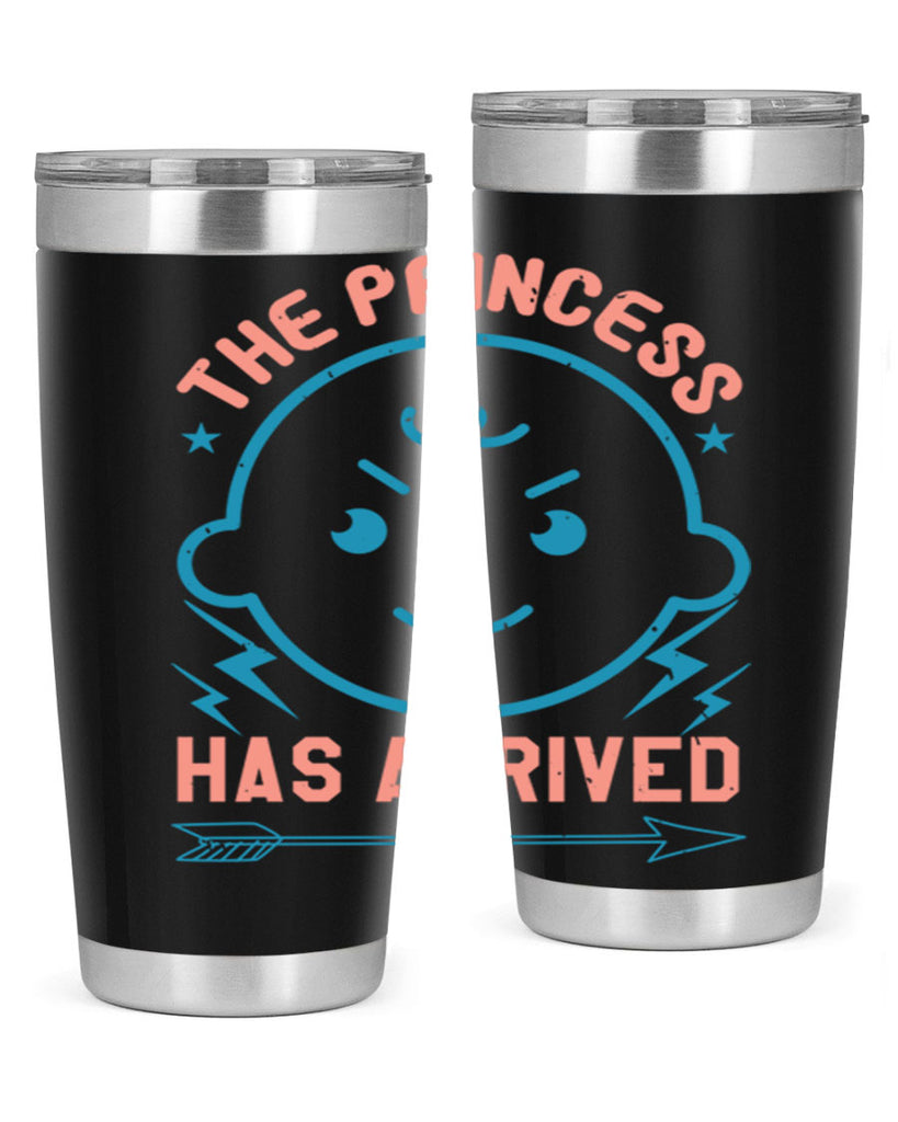 The princess has arrived Style 10#- baby shower- tumbler