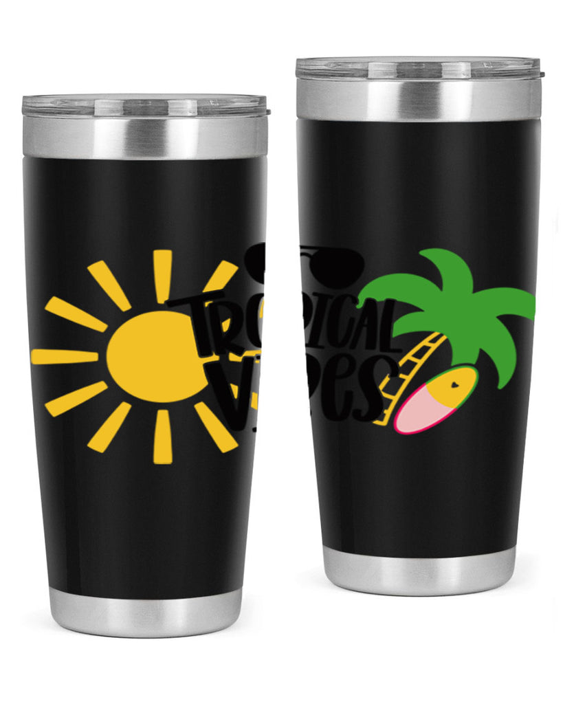 Tropical Vibes Style 9#- summer- Tumbler