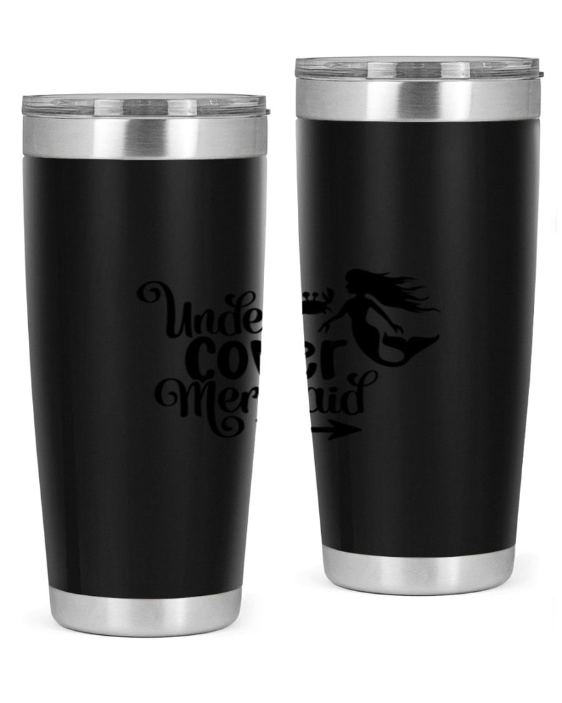 Under Cover Mermaid 641#- mermaid- Tumbler