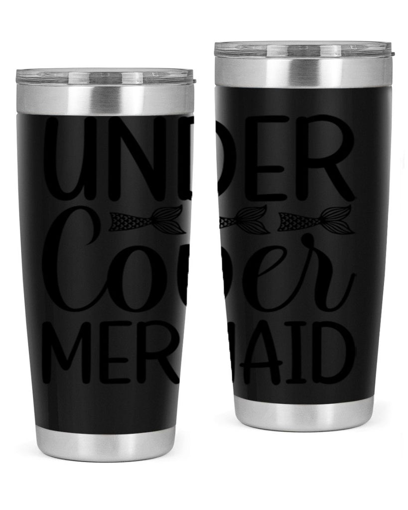 Under Cover Mermaid 647#- mermaid- Tumbler