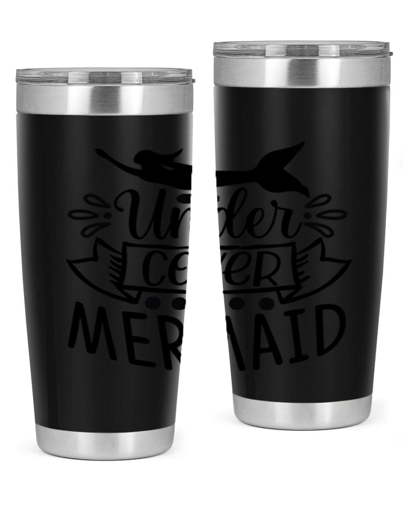 Under cover mermaid 645#- mermaid- Tumbler