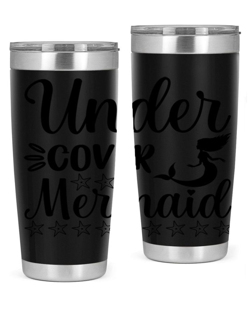 Under cover mermaid 650#- mermaid- Tumbler
