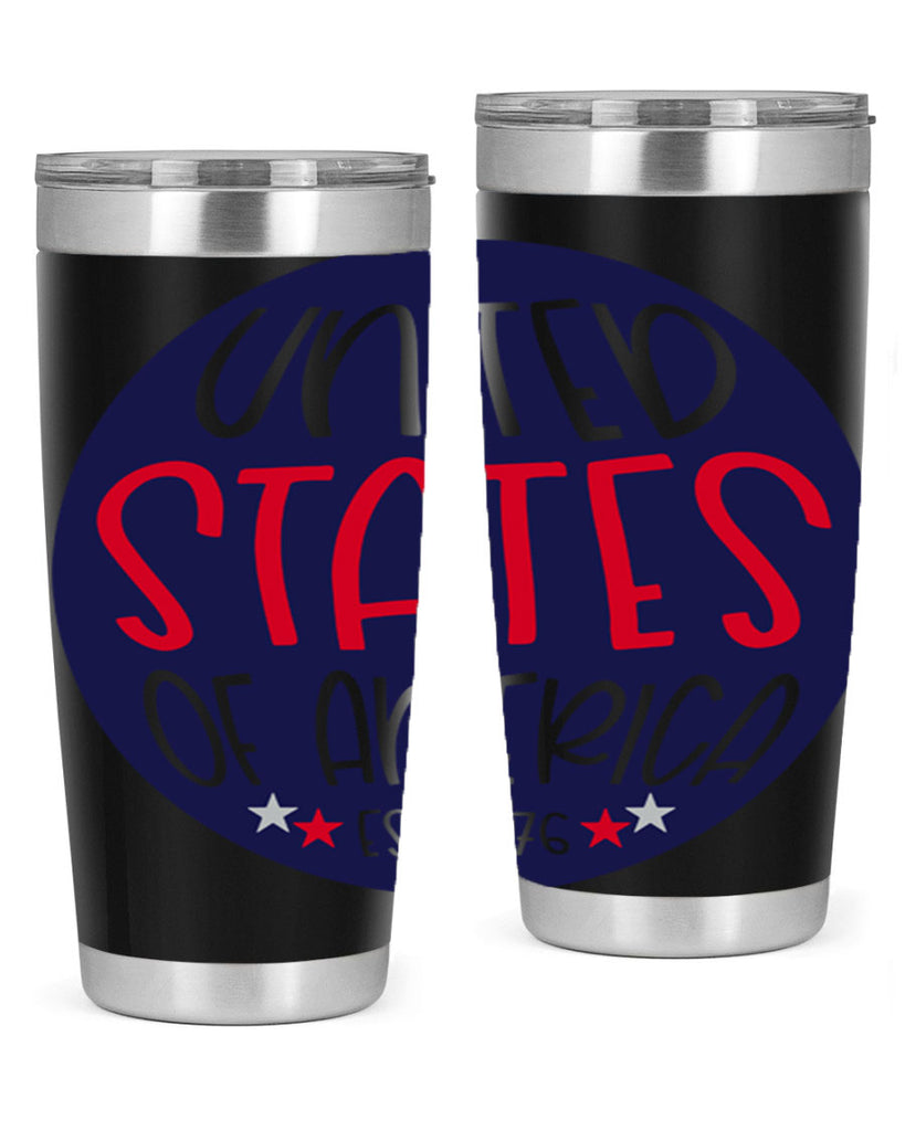 United States Of America Est Style 176#- Fourt Of July- Tumbler
