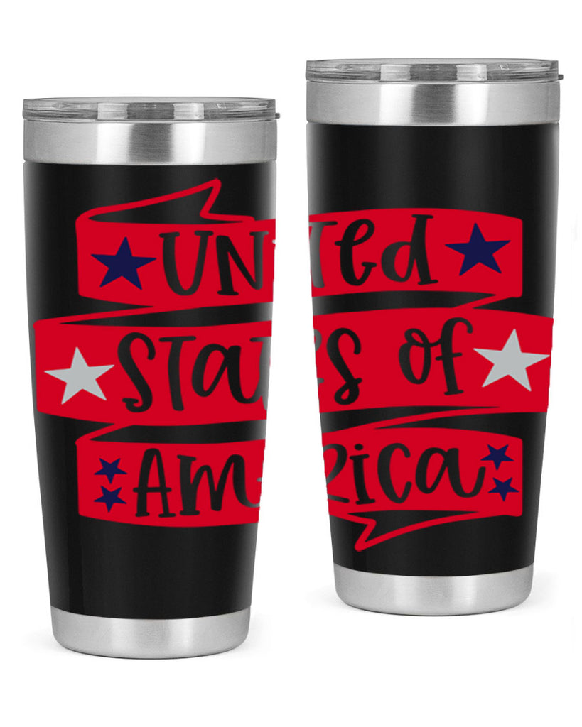 United States Of America Style 177#- Fourt Of July- Tumbler