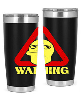 Warning Style 12#- duck- Tumbler