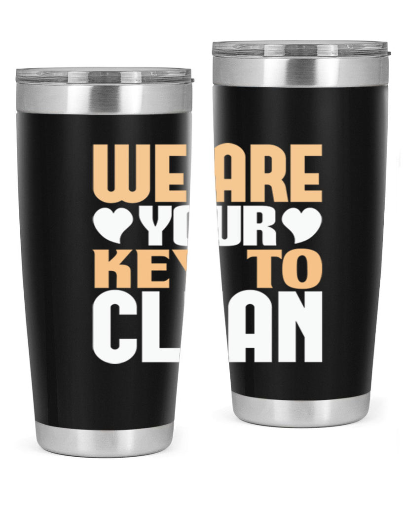 We are your key to clean Style 12#- cleaner- tumbler