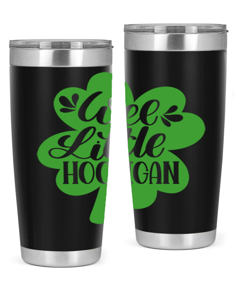 Wee Little Hooligan Style 16#- St Patricks Day- Tumbler