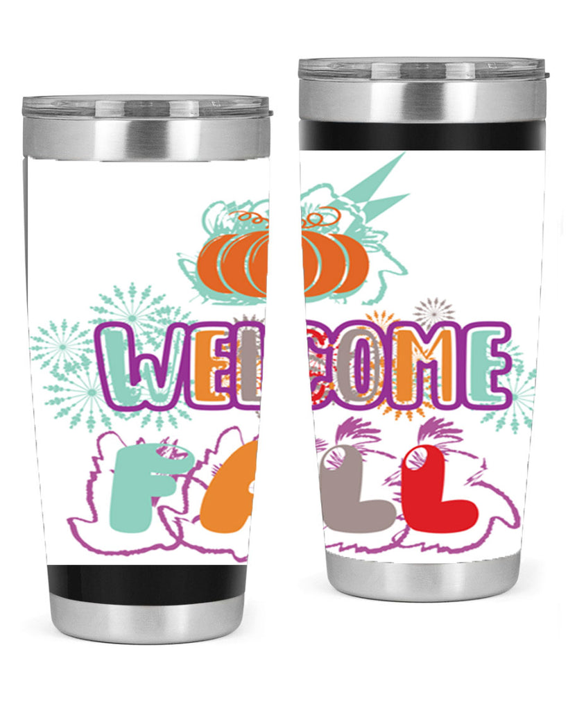WelcomeFalldesign 638#- fall- Tumbler