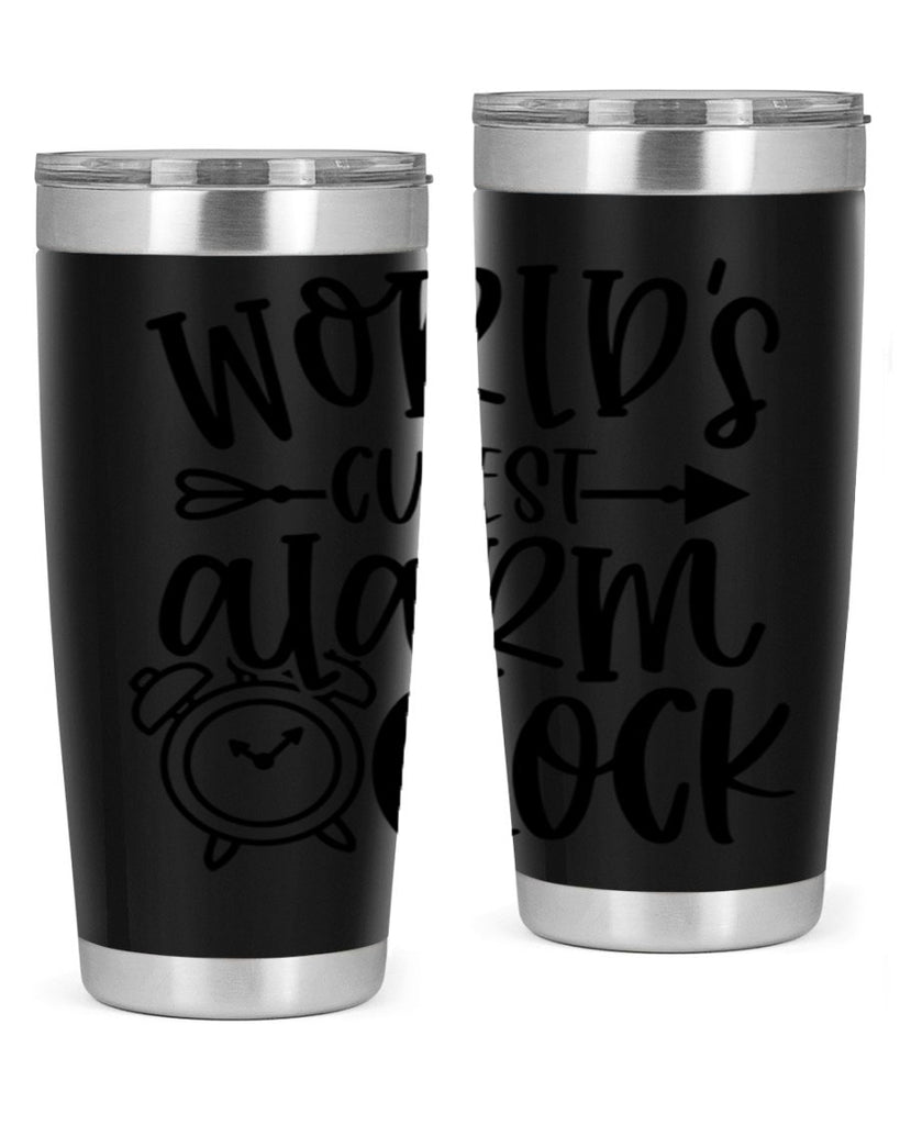 Worlds Cutest Alarm Clock Style 14#- baby- tumbler
