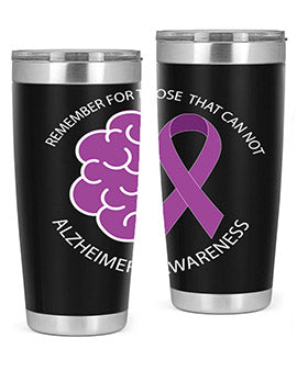 alzheimers awareness style 40#- alzheimers- Tumbler