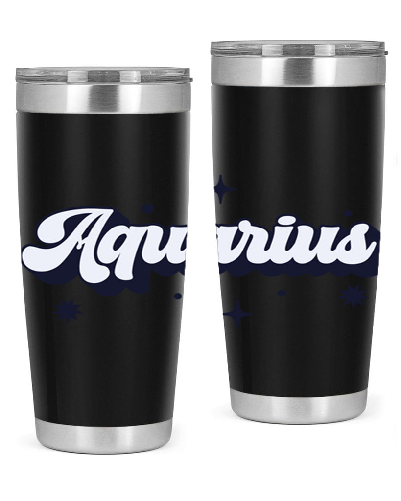 aquarius 82#- zodiac- Tumbler