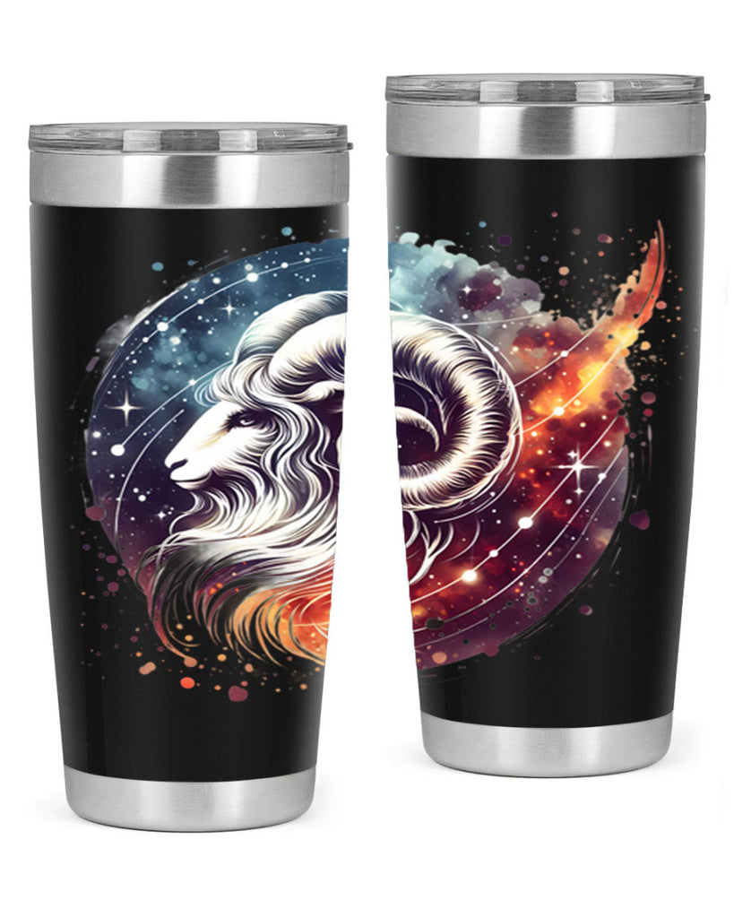 aries 124#- zodiac- Tumbler