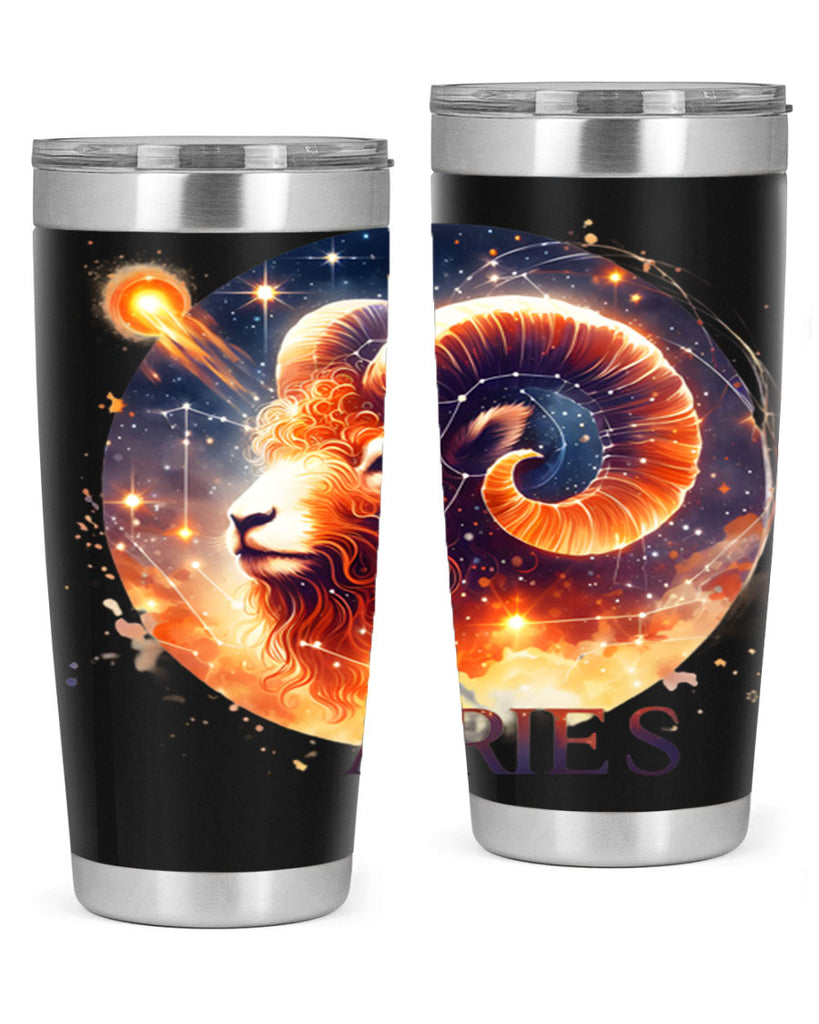 aries 130#- zodiac- Tumbler