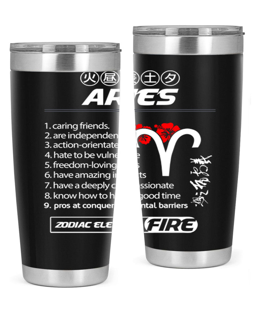 aries 137#- zodiac- Tumbler