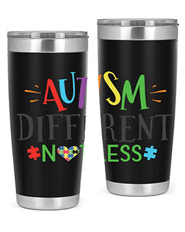 autism different not less Style 5#- autism- Tumbler