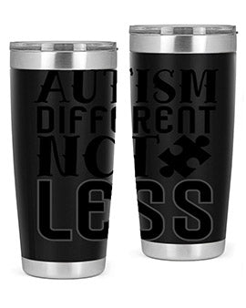 autism different not less Style 6#- autism- Tumbler