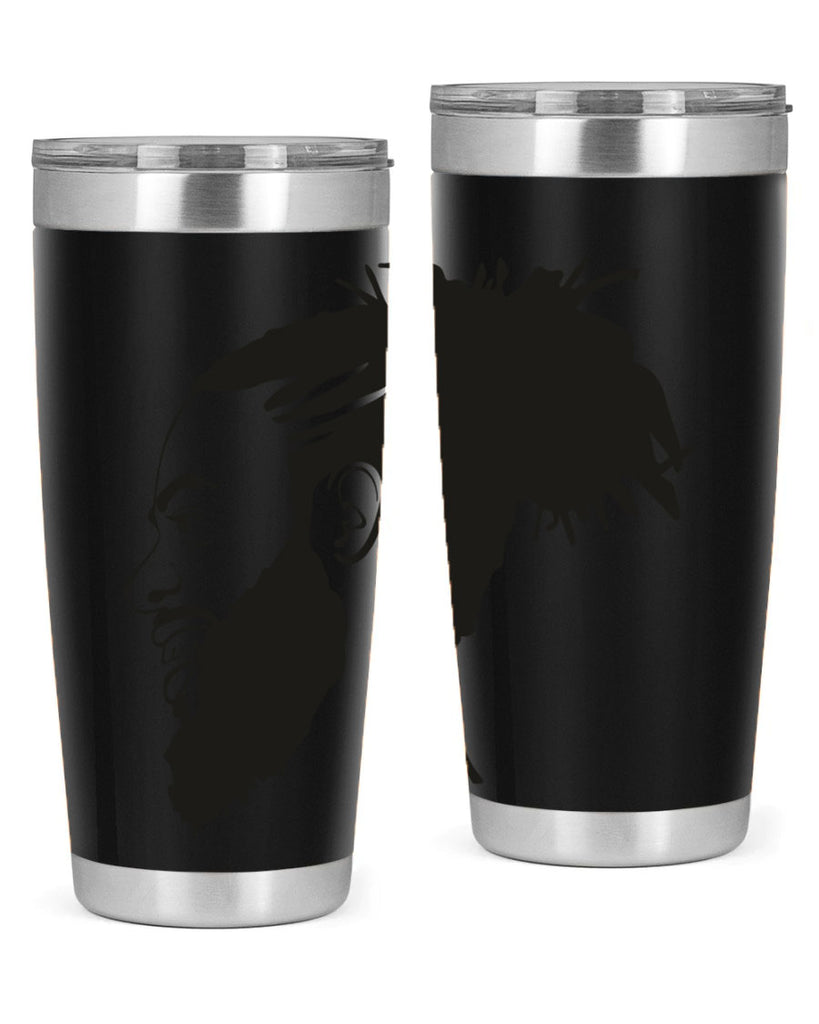 beardman 45#- black men - boys- tumbler