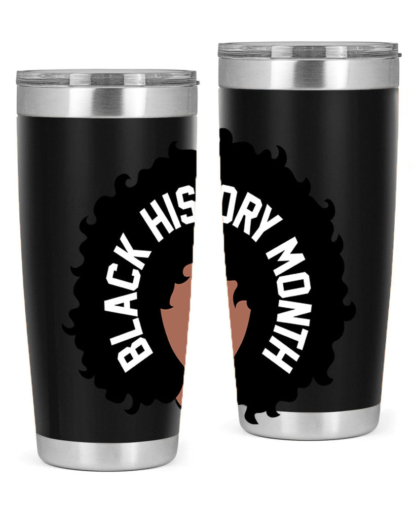 black history month afro woman 239#- black words phrases- Cotton Tank