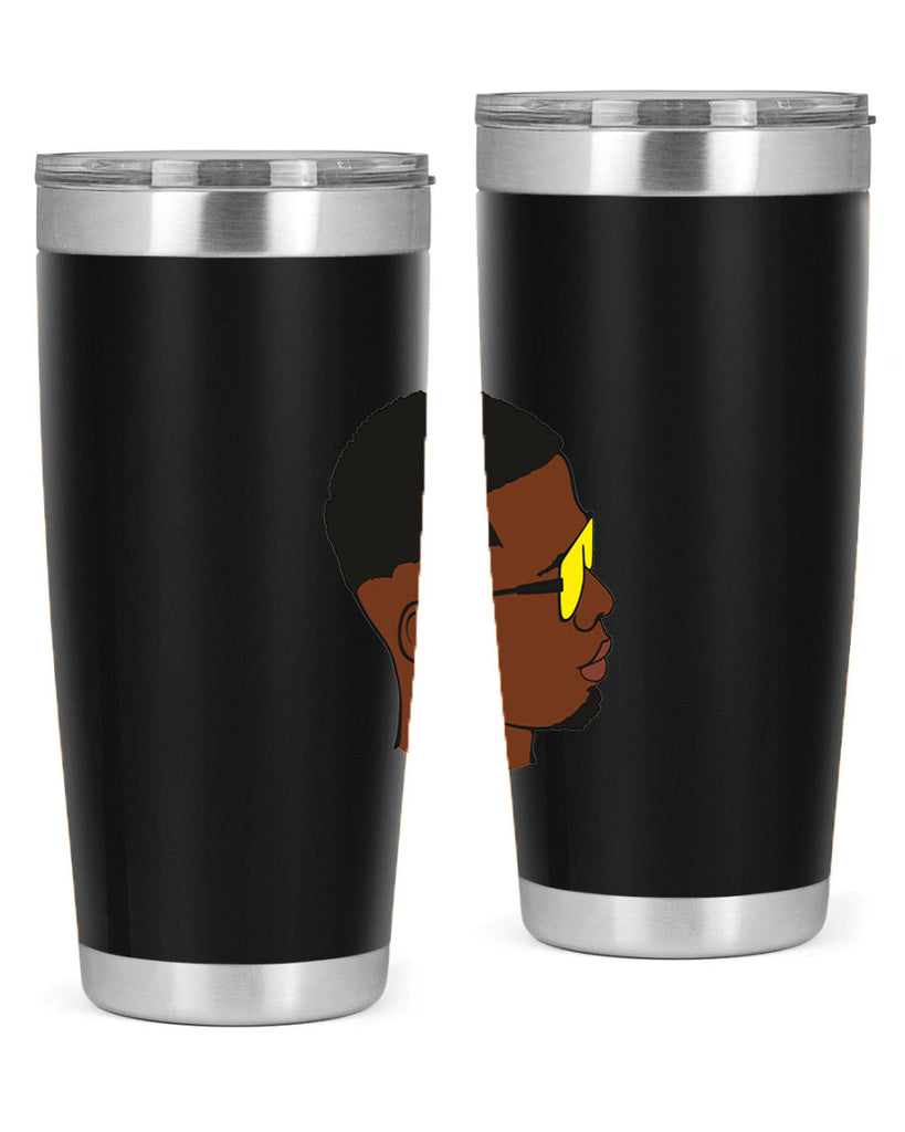 black man 27#- black men - boys- tumbler