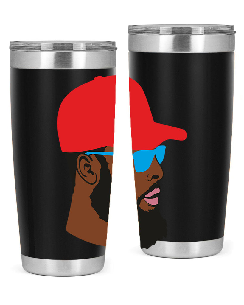 black man style 1#- black men - boys- tumbler