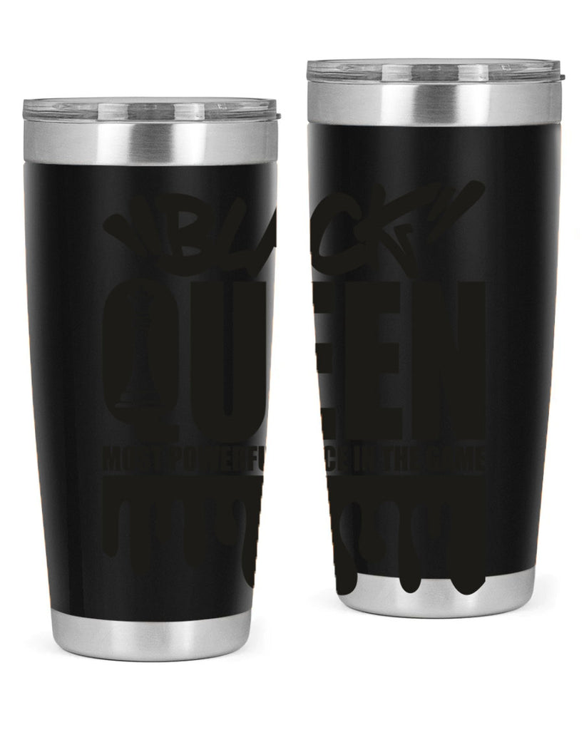 black queen 213#- black words phrases- Cotton Tank