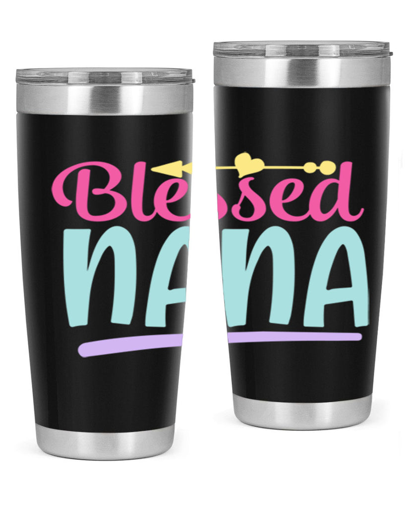 blessed nana 60#- grandma - nana- Tumbler