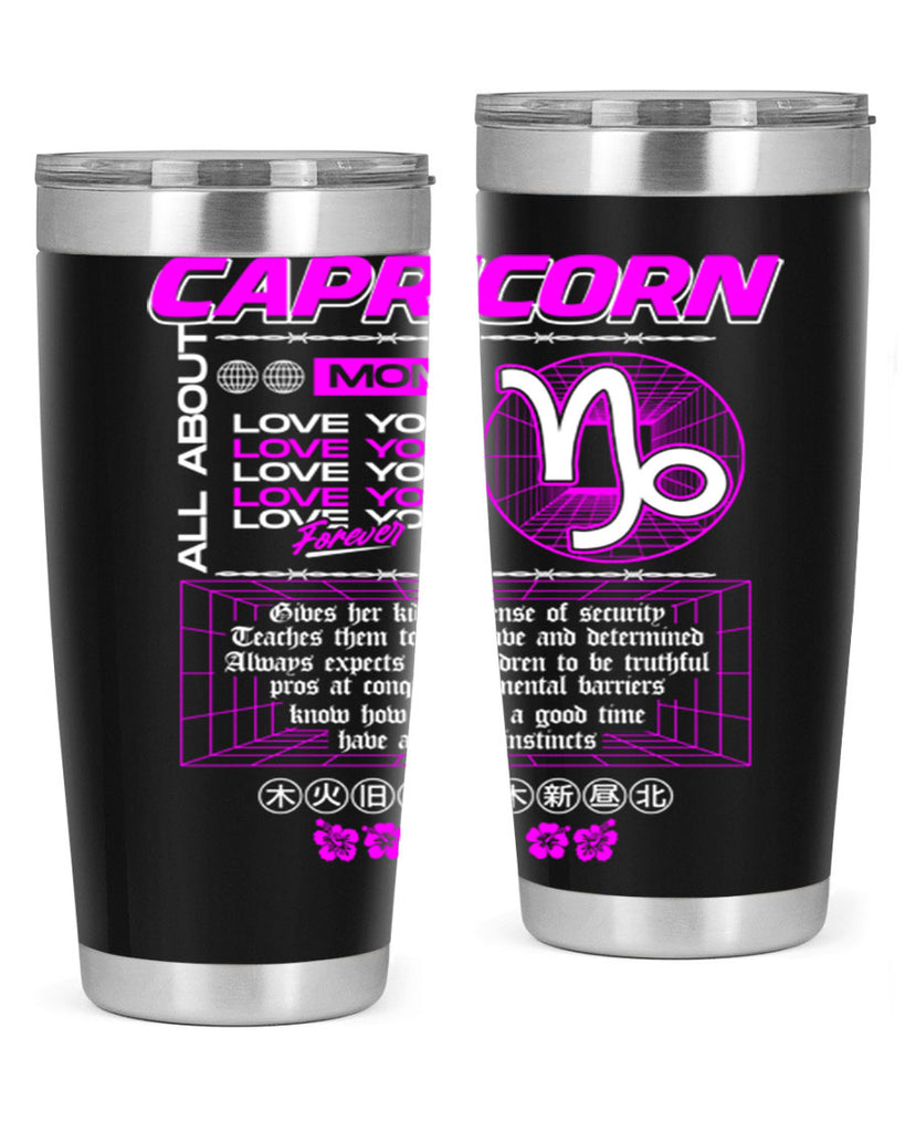 capricorn 208#- zodiac- Tumbler