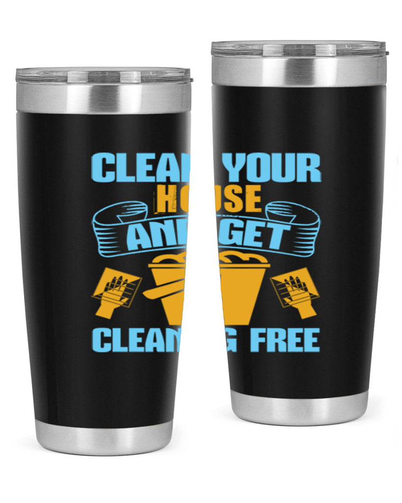 clean your house and get cleaning free Style 46#- cleaner- tumbler