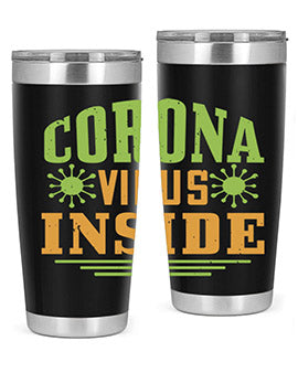 coronavirus inside Style 2#- corona virus- Tumbler