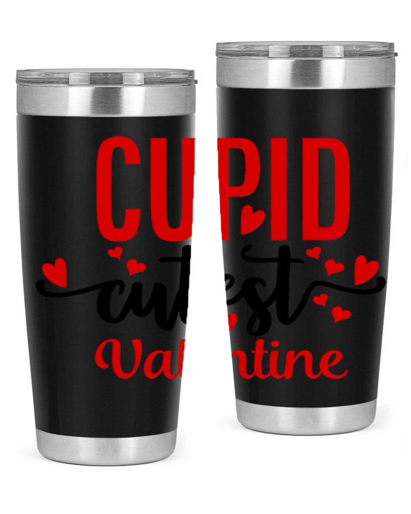 cupid cutest valentine 80#- valentines day- Tumbler