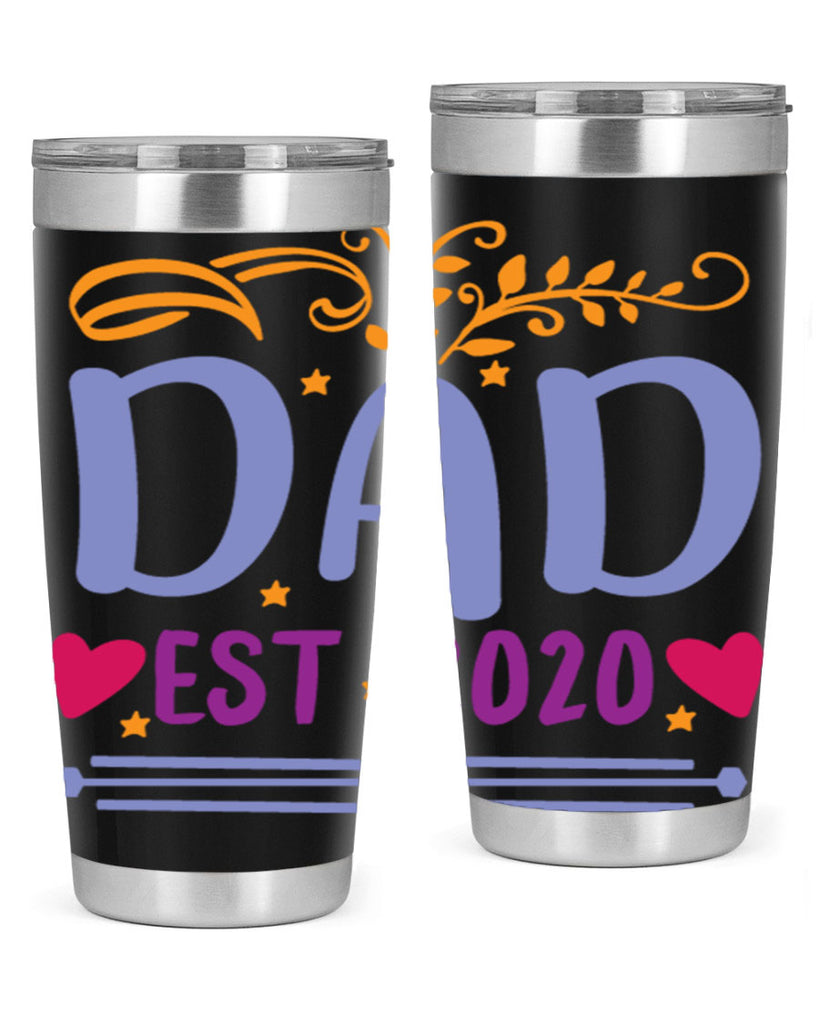 dad est 98#- fathers day- Tumbler