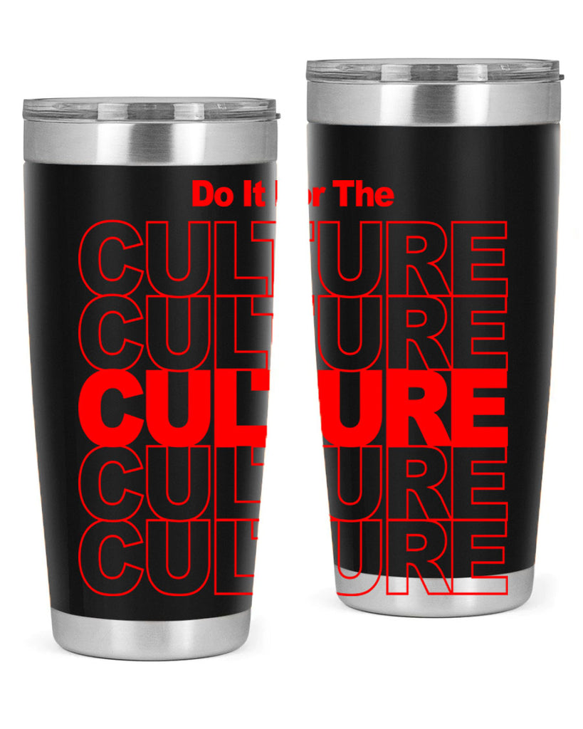 do it for the culture 170#- black words phrases- Cotton Tank