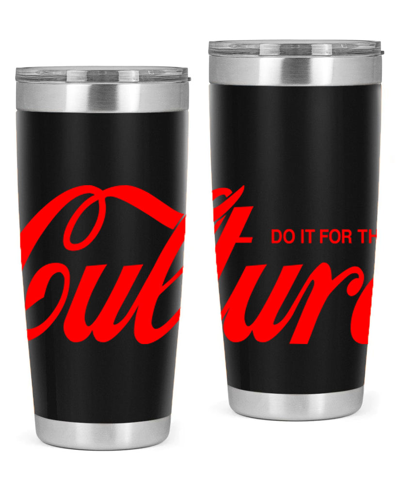 do it for the culture 171#- black words phrases- Cotton Tank