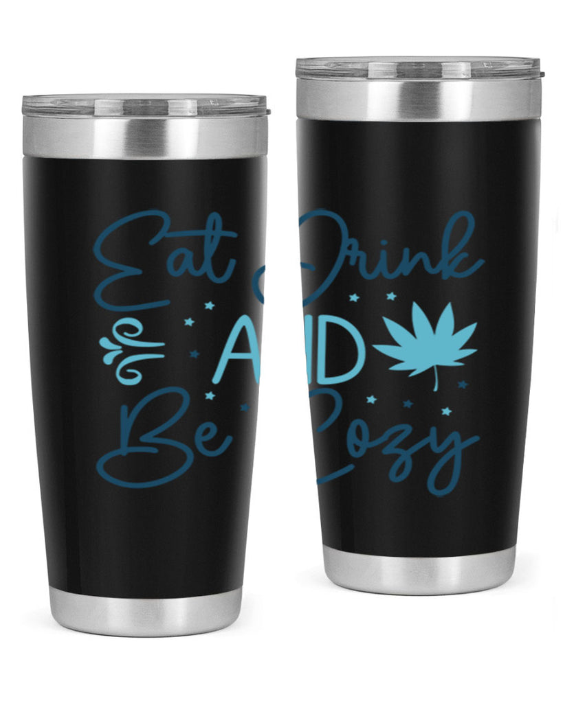 eat drink and be cozy 98#- winter- Tumbler
