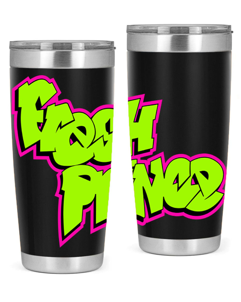 fresh prince 146#- black words phrases- Cotton Tank
