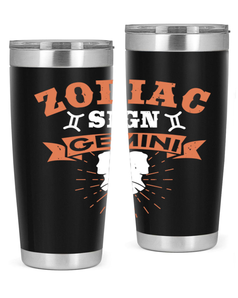 gemini 246#- zodiac- Tumbler