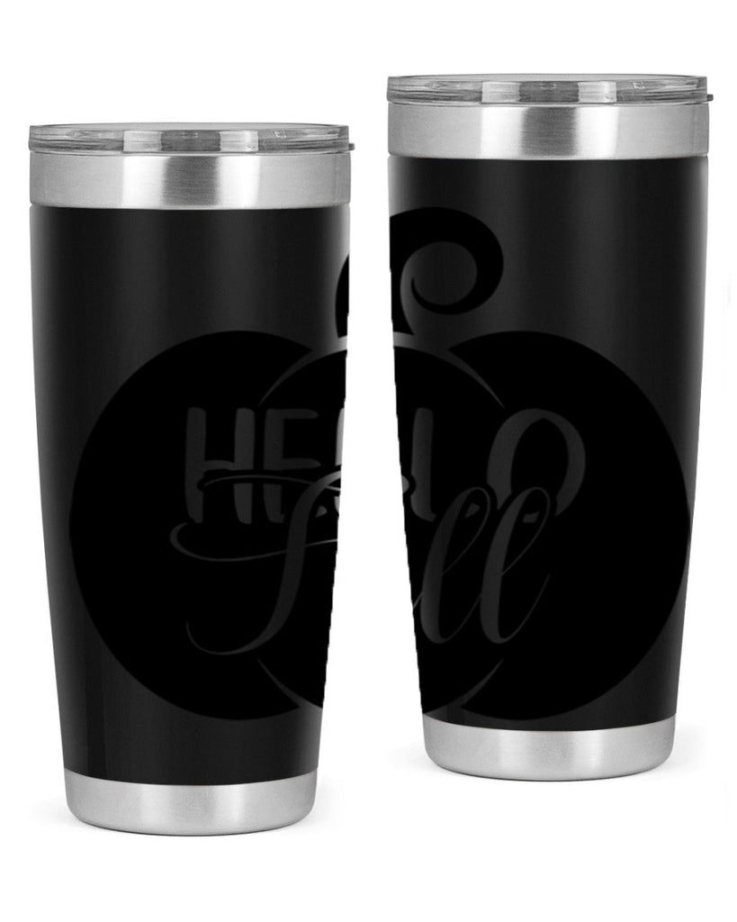 hello fall 275#- fall- Tumbler