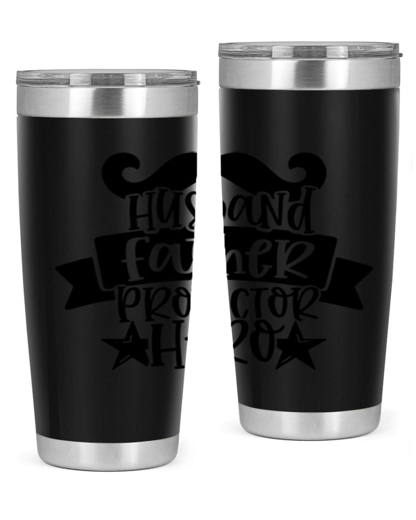 husband father protector hero 46#- fathers day- Tumbler