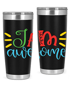 i am awesome Style 18#- autism- Tumbler
