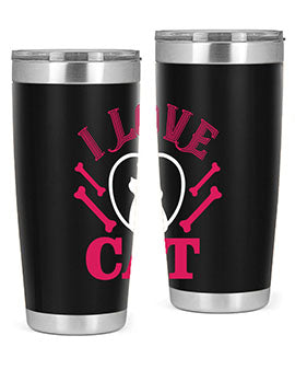 i love cat Style 56#- cat- Tumbler