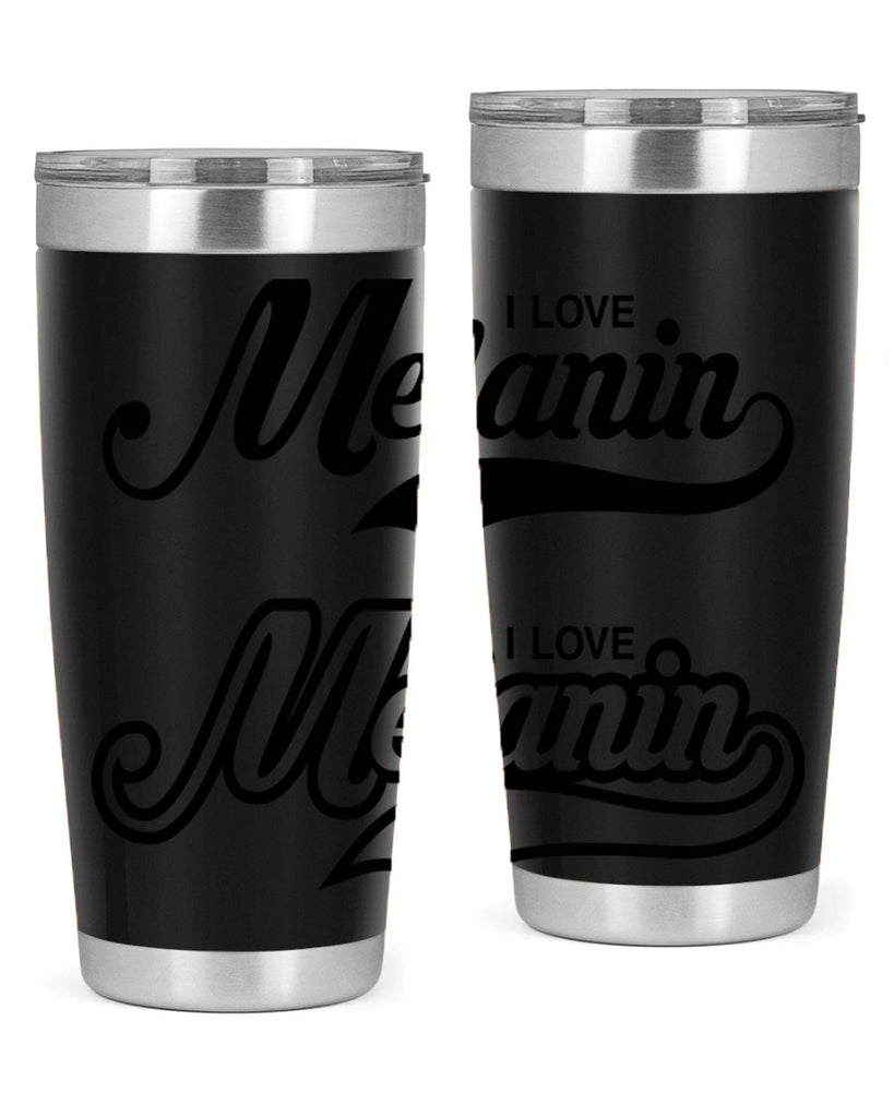 i love melanin 112#- black words phrases- Cotton Tank