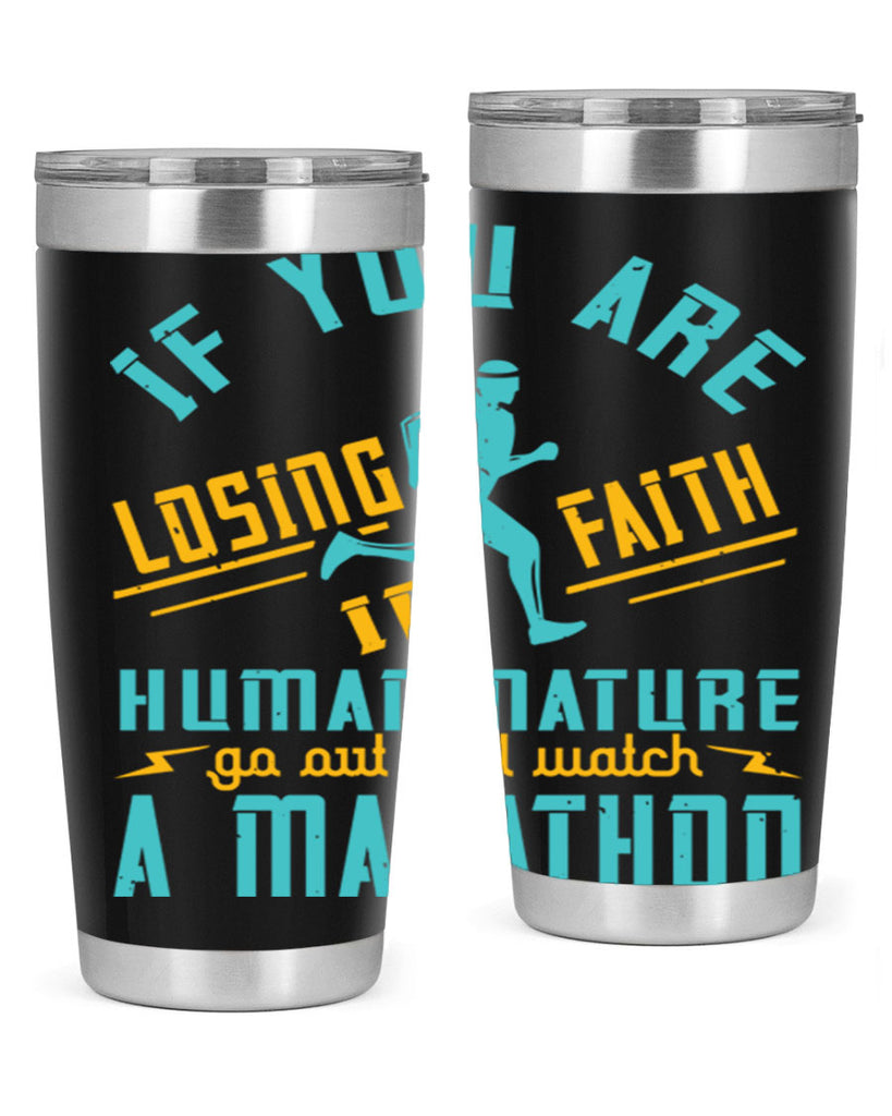 if you are losing faith in human nature go out and watch a marathon 37#- running- Tumbler